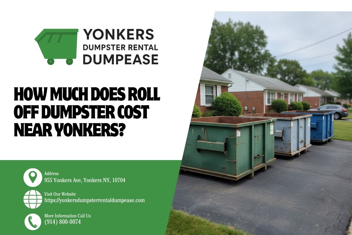 How Much Does Roll Off Dumpster Cost near Yonkers